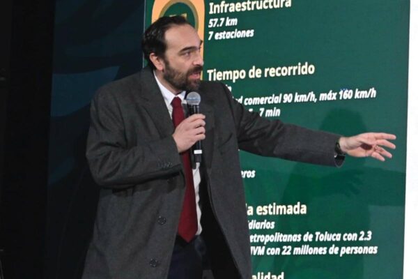 Andrés Lajous titular agencia trenes certificación externa tren interoceán