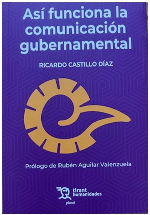 Portada del libro Así funciona la comunicación gubernamental, de Ricardo Castillo Díaz.