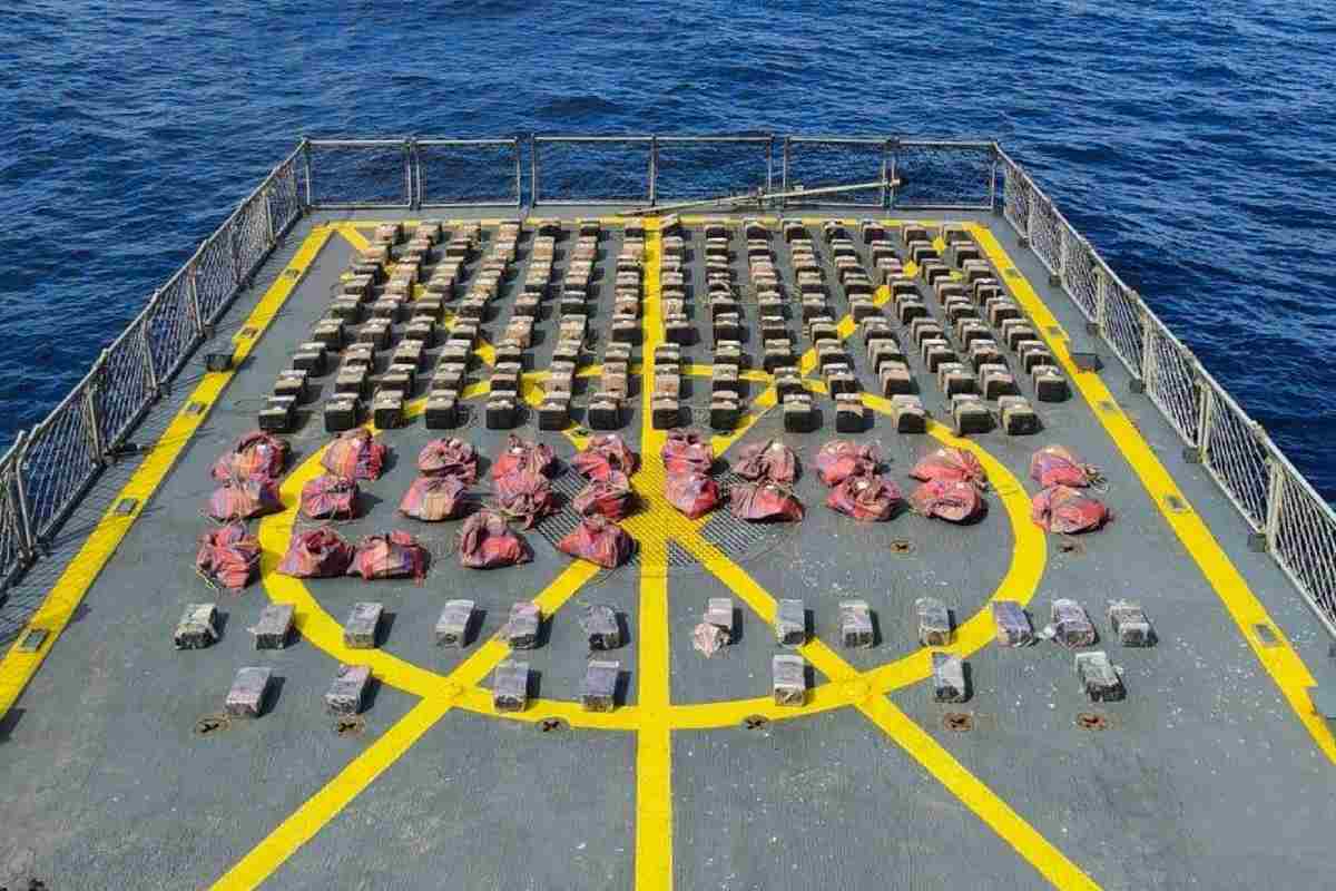 Bultos con droga Marina aseguramiento colima