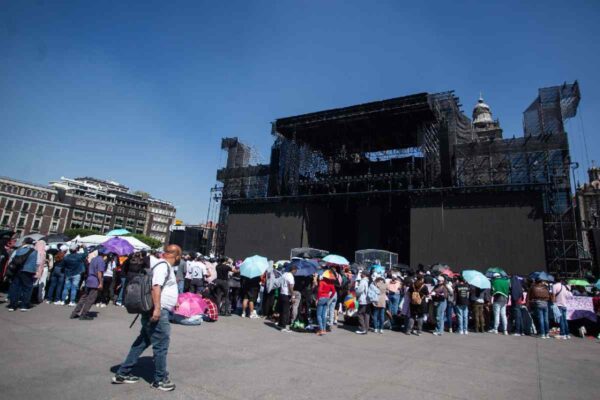 Concierto de Shakira Zócalo CDMX