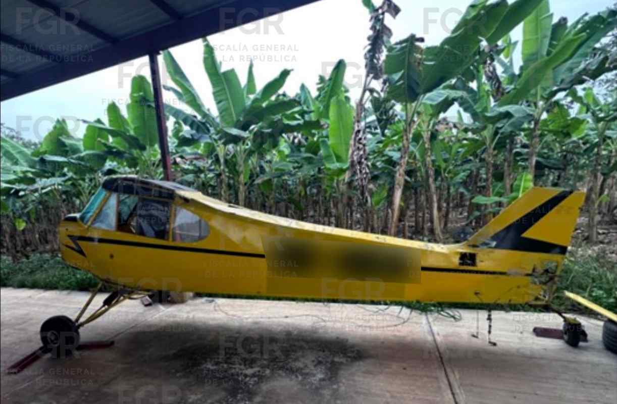 Decomisan avionetas tras cateo en Otatitlán, Veracruz; investigan uso ilícito de pista clandestina