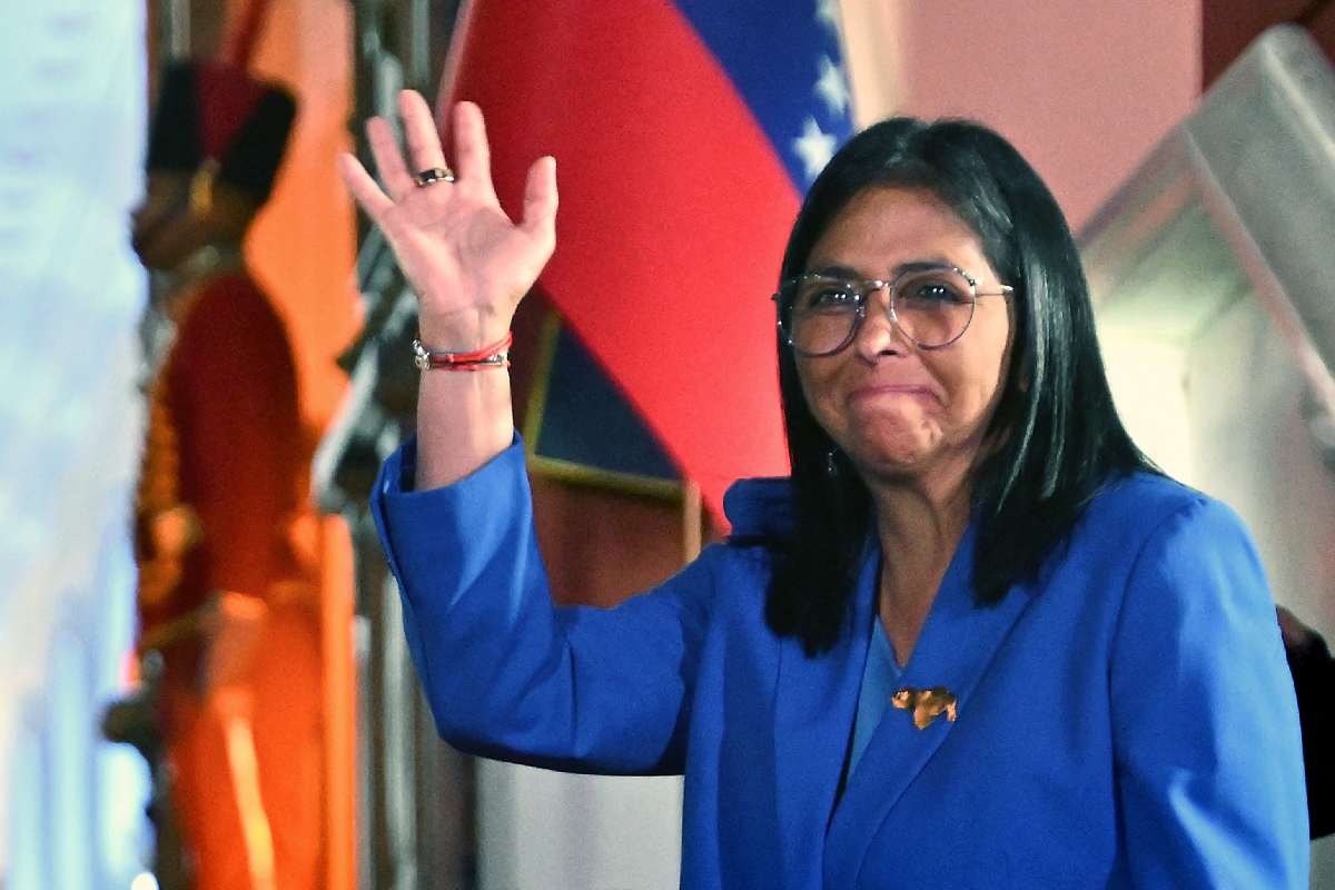 Delcy Rodríguez presidenta interina de Venezuela