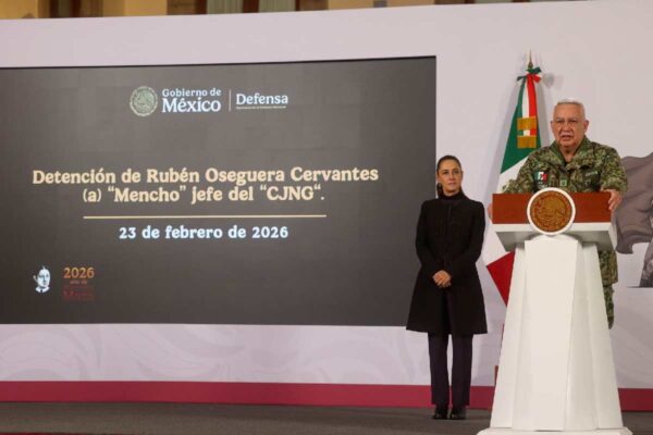 Detención El Mencho gobierno federal