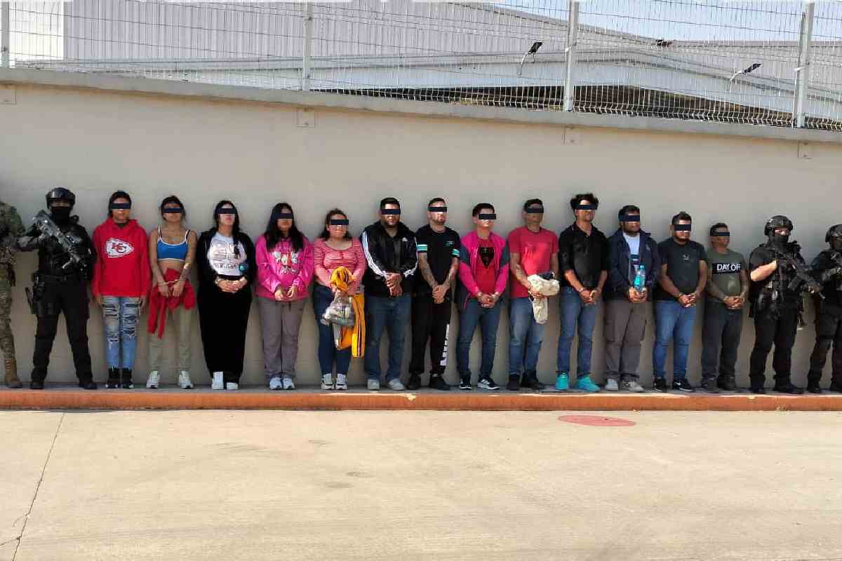 Detienen a 14 presuntos integrantes del CJNG durante cateos en Veracruz