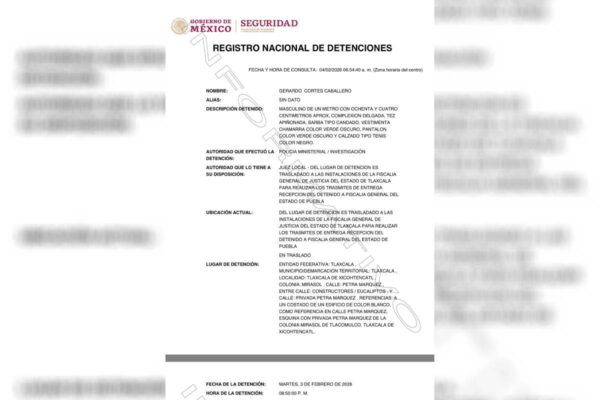 Detienen al exalcalde de Cuautempan, Puebla; es acusado de extorsión, secuestro y peculado