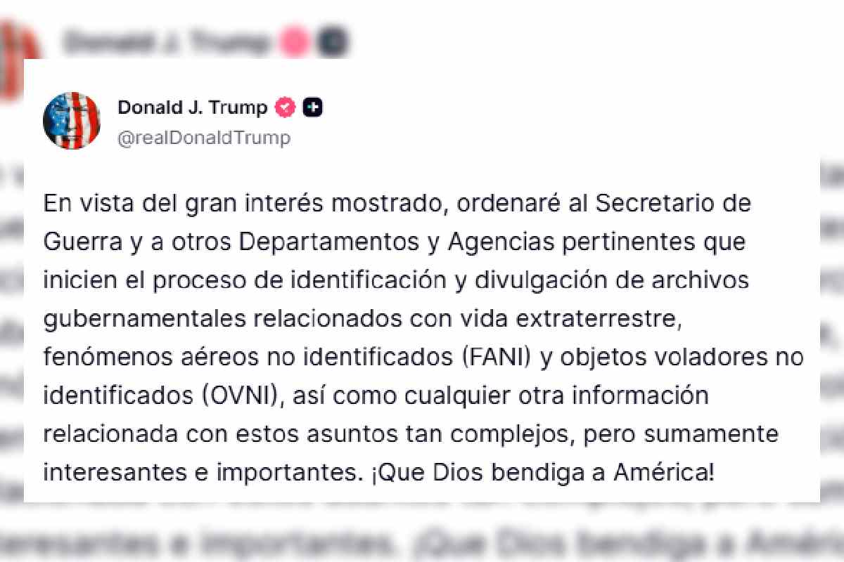 Donald Trump extraterrestres