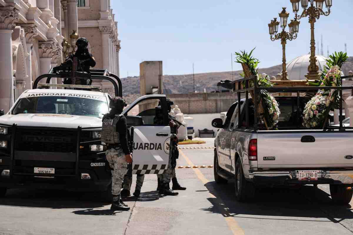 Funeral Guardia Nacional El Mencho