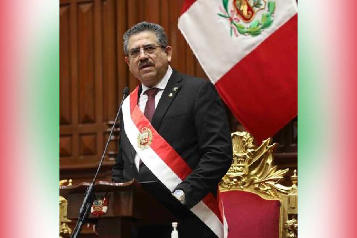 Manuel Merino presidente Perú