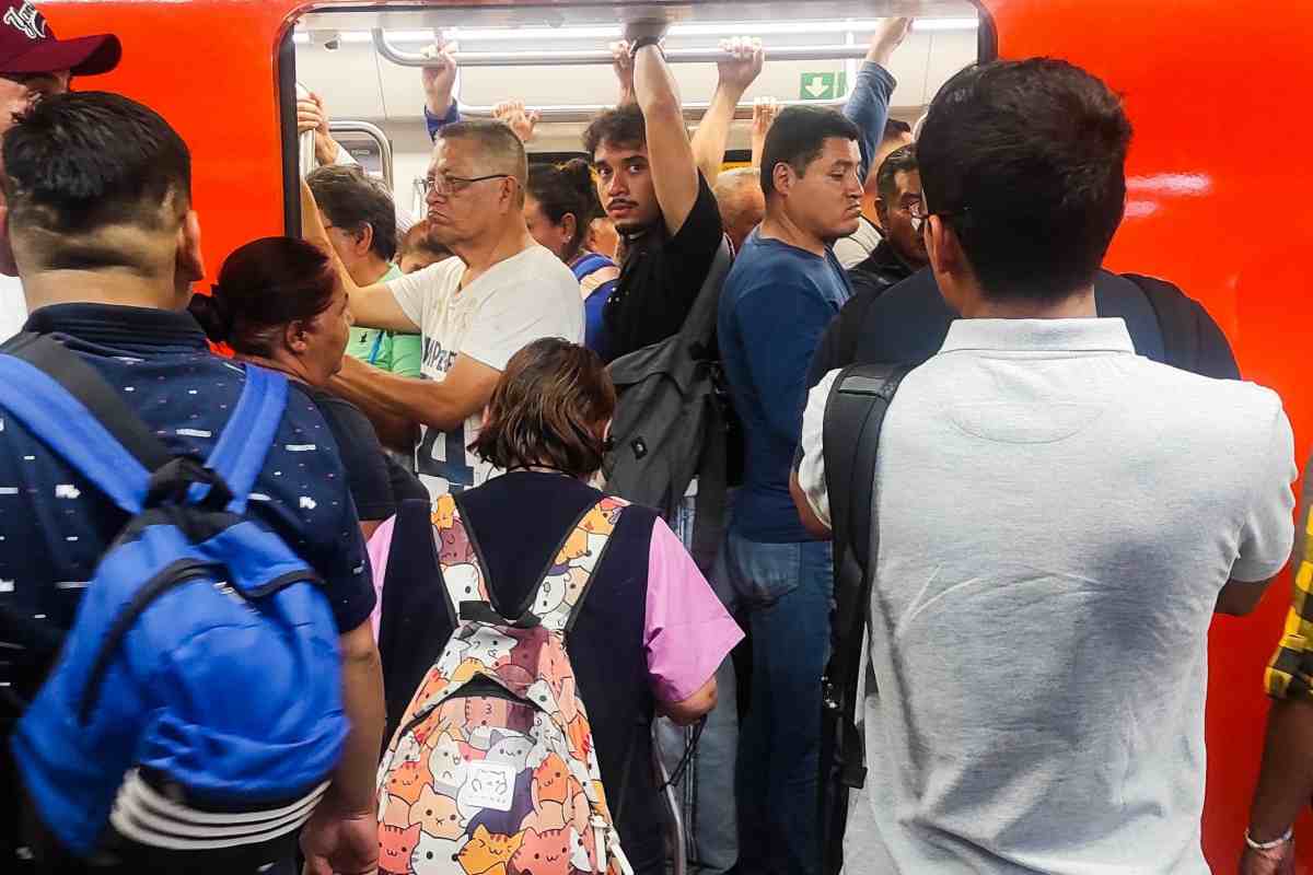 Metro CDMX protesta trabajadores mantenimiento