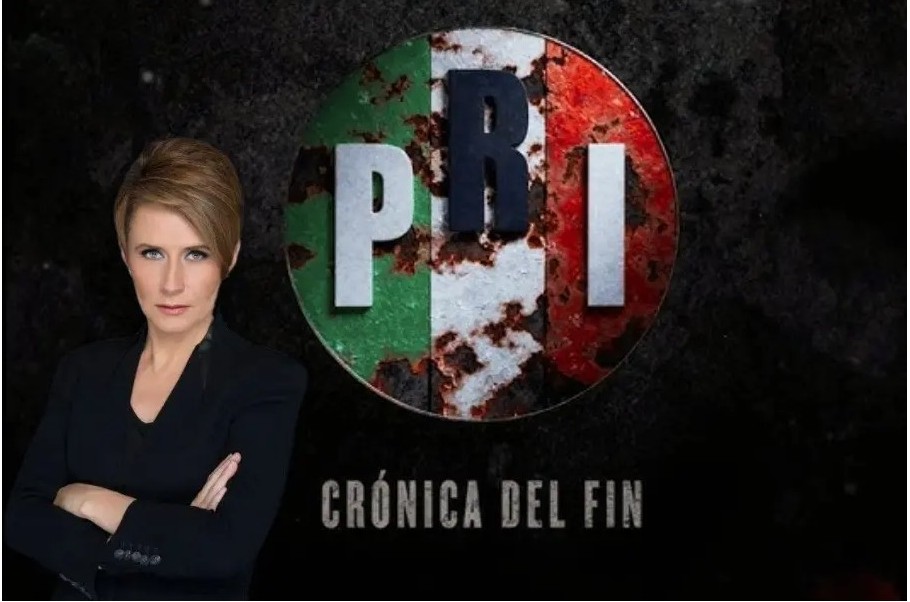 Portada del libro PRI. Crónica del fin, de Denise Maerker.