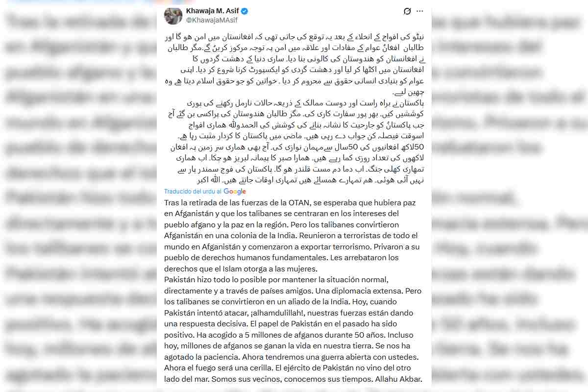 Pakistán guerra talibanes afganistán