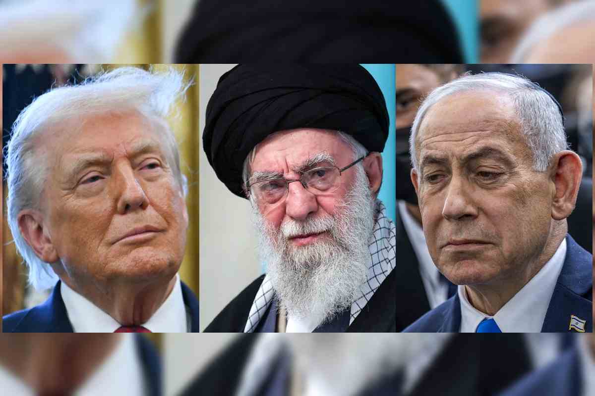 Trump Jamenei Netanyahu