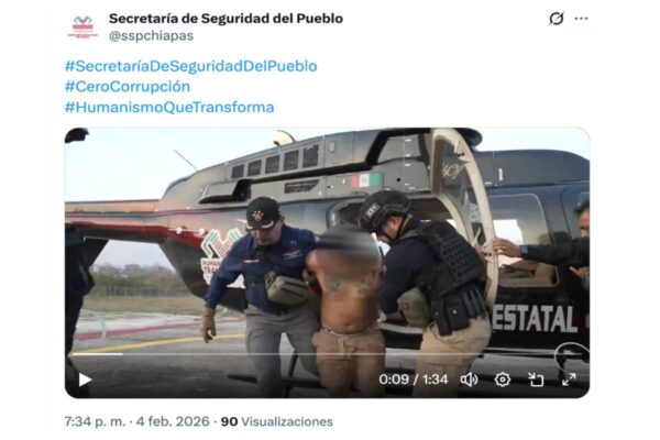 Fuente: Captura de pantalla de la Secretaría de Seguridad del Pueblo.