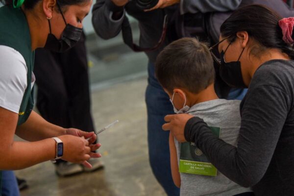 Vacunación sarampión estado de mexico