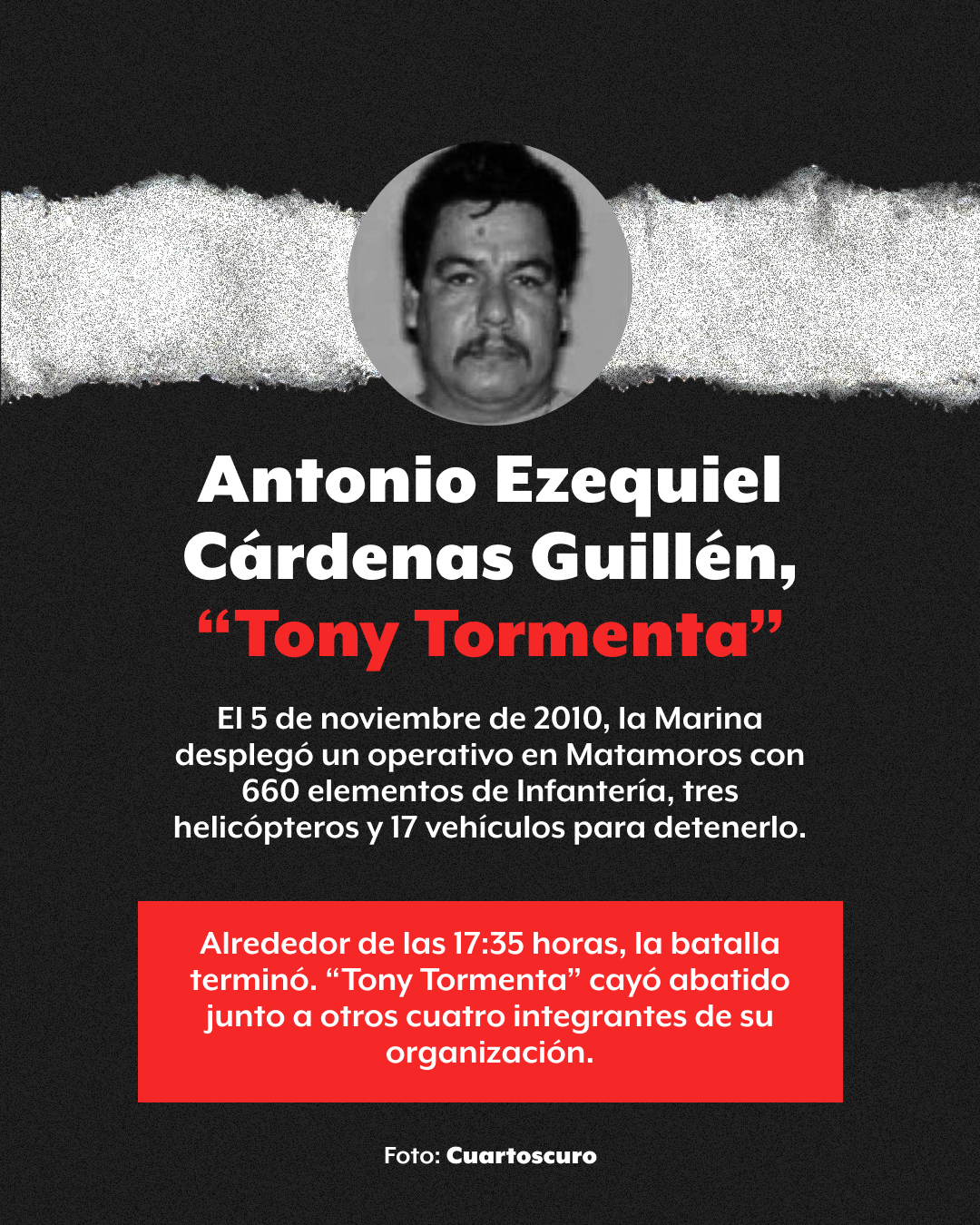 Antonio Ezequiel Cárdenas Guillén, “Tony Tormenta”