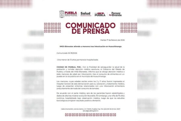 Se debe confirmar si realmente había fentanilo en tamales, dice Sheinbaum sobre caso de menor en Puebla