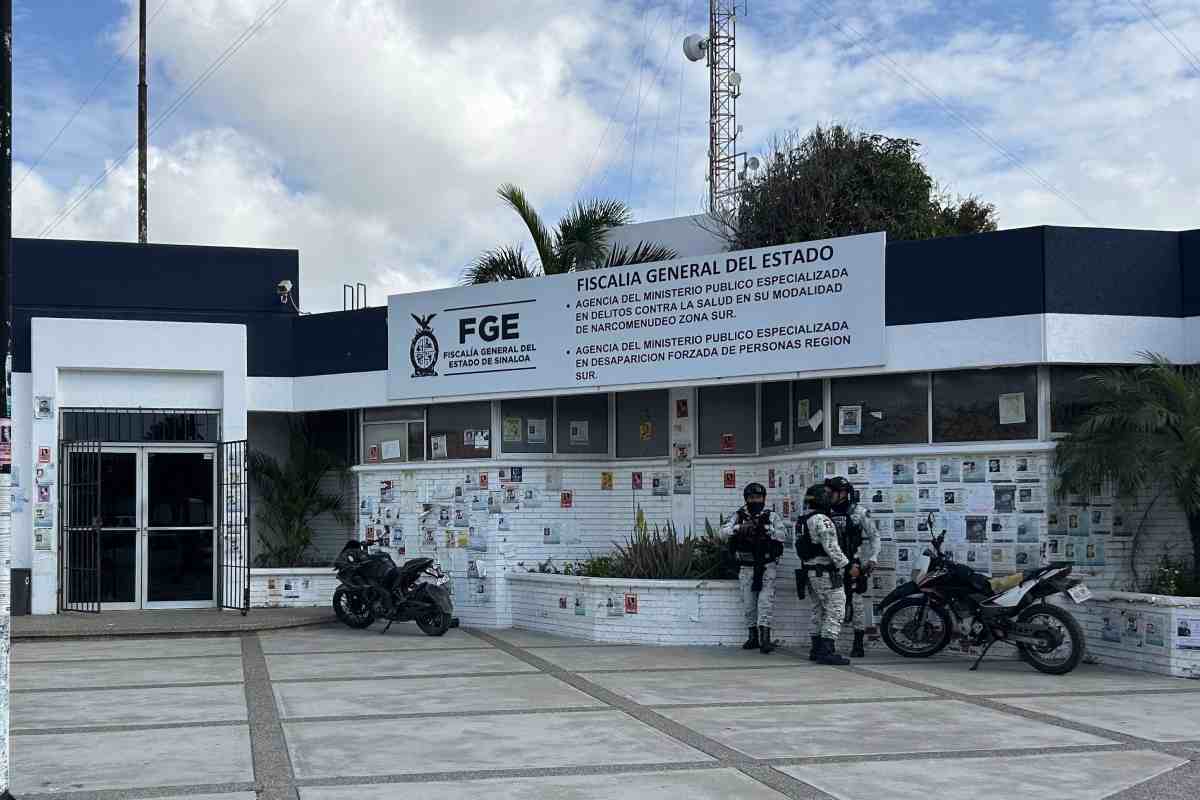Instalaciones de la Fiscalía General de Sinaloa en Zona Sur