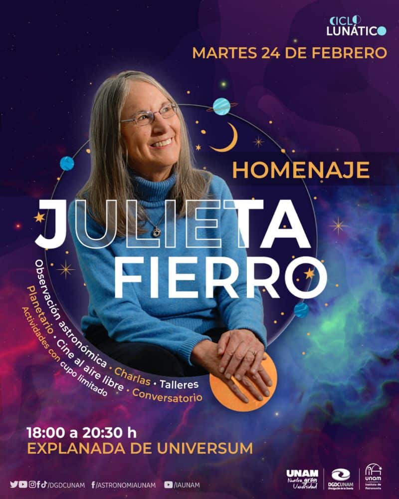 homenaje julieta fierro unam