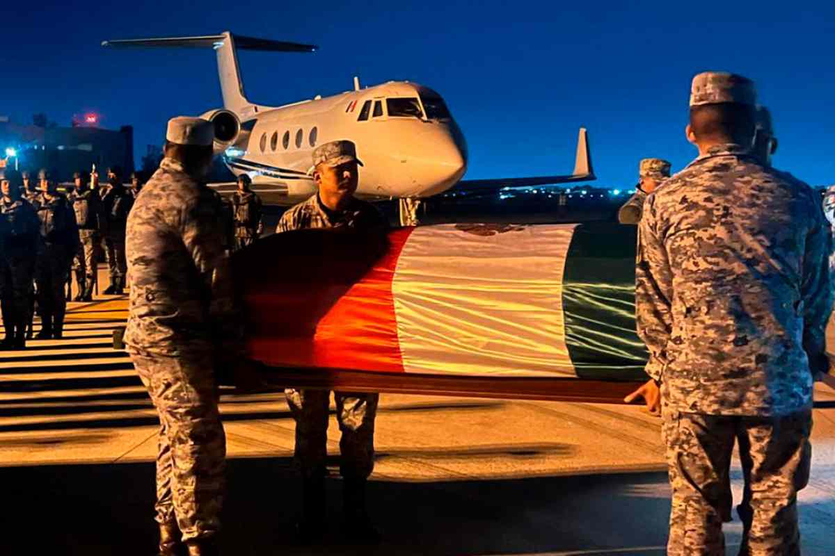 honores fúnebres militares fallecidos operativo El Mencho Jalisco