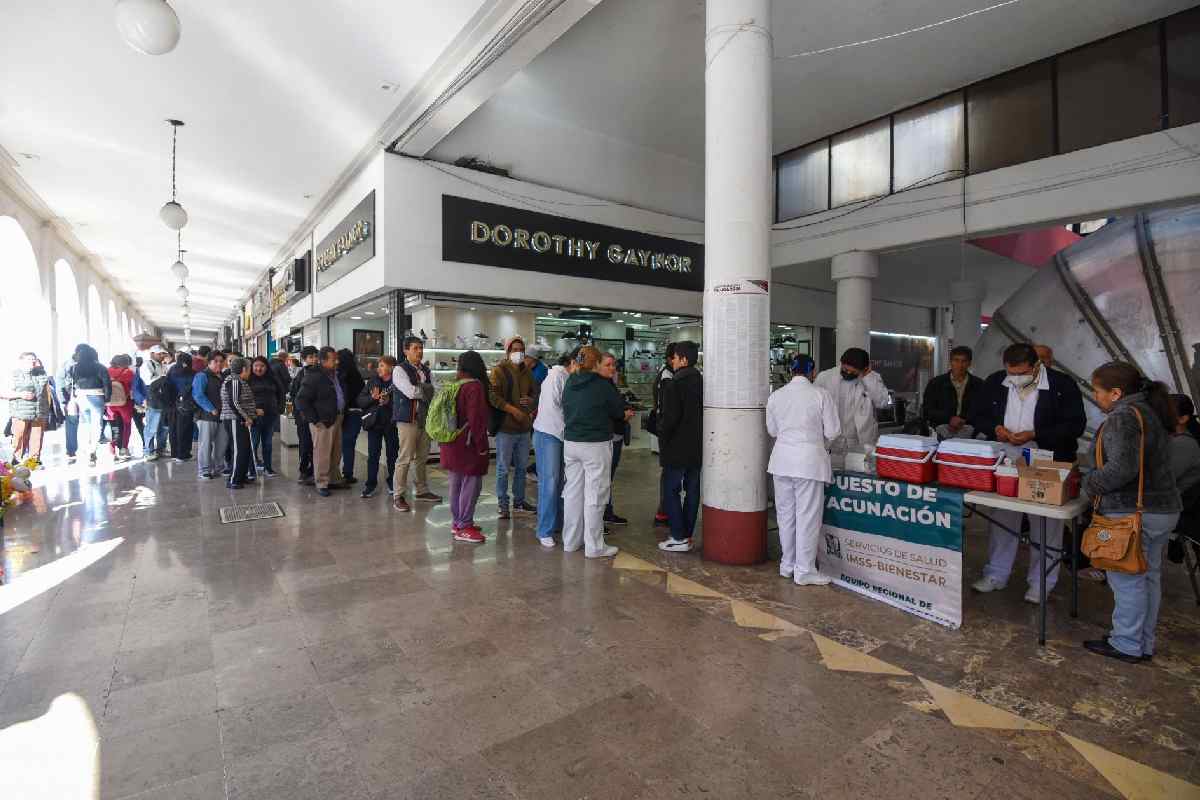 México cuenta con 23 millones de vacunas contra el sarampión; 14 millones ya se aplicaron