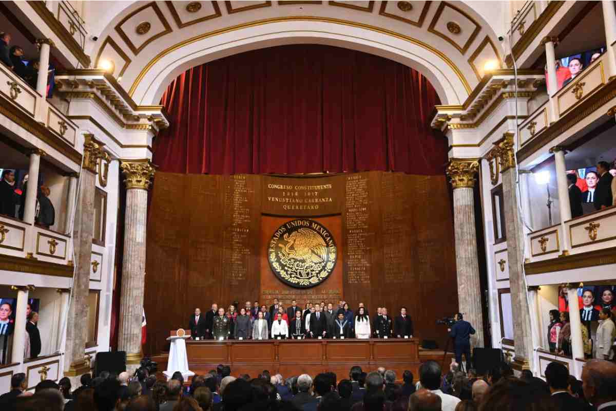 “No seremos colonia ni protectorado de nadie”: Sheinbaum reivindica la soberanía en el aniversario de la Constitución de 1917