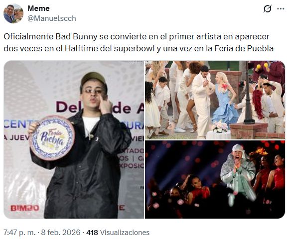 super bowl 2026 memes bad bunny