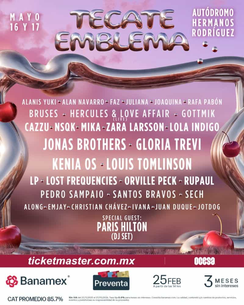 tecate emblema 2026 cartel