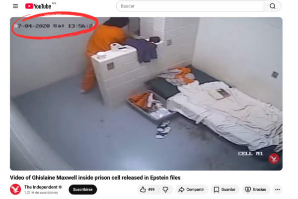 El material original corresponde a archivos desclasificados por el gobierno de Estados Unidos sobre el caso Epstein y no tiene ninguna relación con Cilia Flores, esposa de Nicolás Maduro.