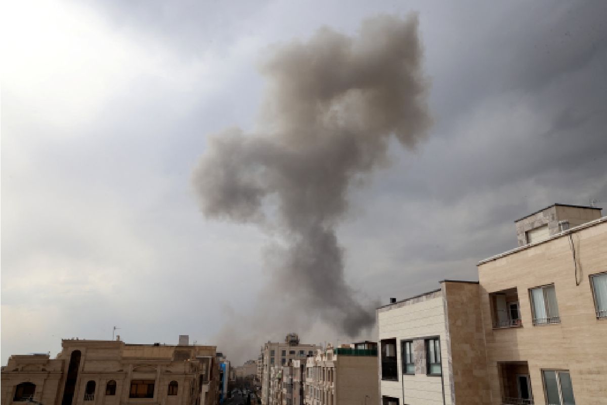 Ataque EU a Irán fuego