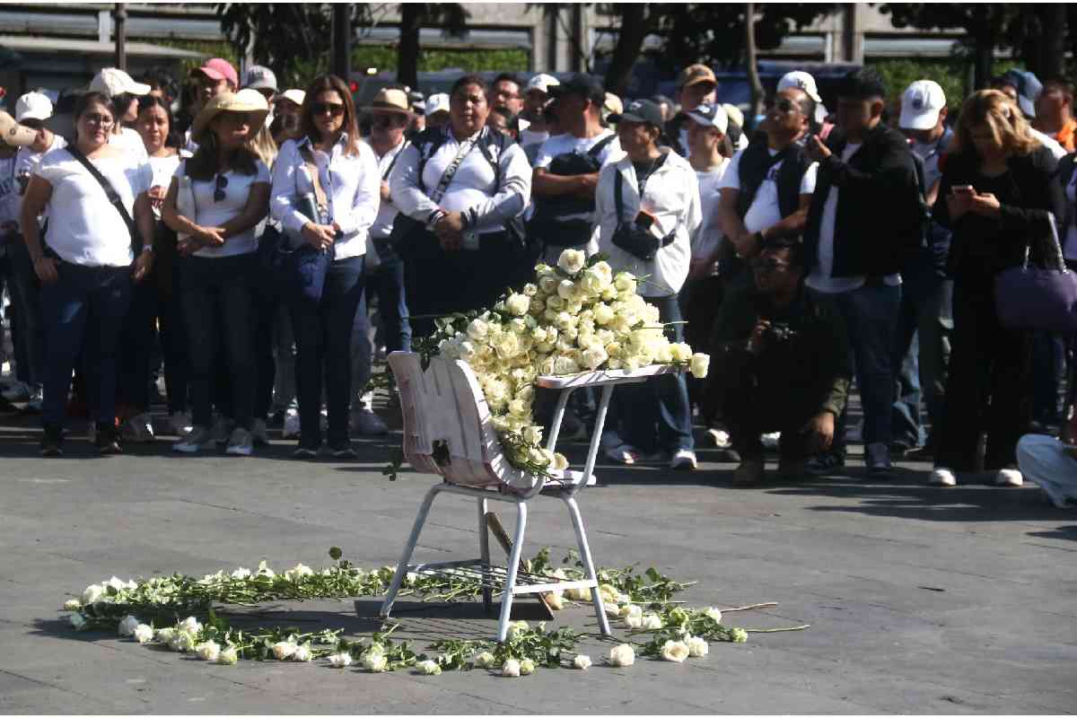 Cientos de estudiantes protestan en Cuernavaca por Kimberly Ramos, alumna de la UAEM reportada como desaparecida 