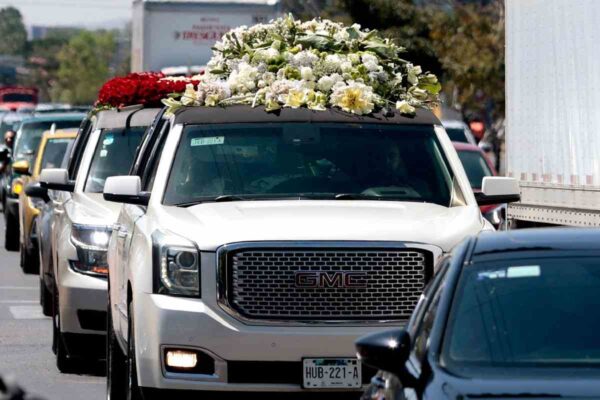 Funeral de El Mencho en Zapopan Jalisco