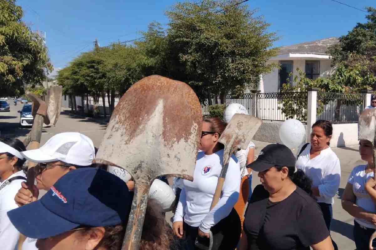 Marcha mazatlán asesinato buscadora