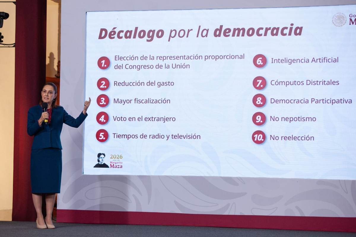 Morena plantea ruta para aprobar reforma electoral; martes dictamina y miércoles la discute en Pleno