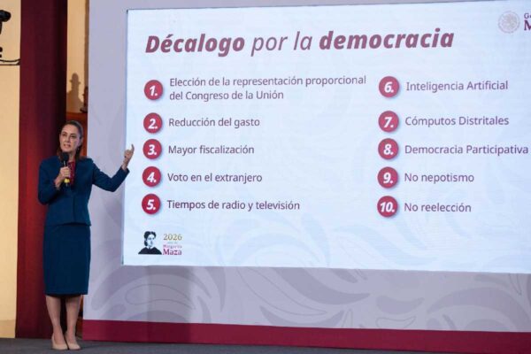 Sheinbaum reforma electoral