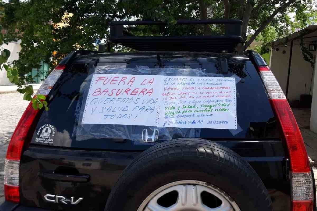 En medio de la violencia tras la muerte de “El Mencho”, destruyen vehículo y equipo de defensores del territorio de El Salto