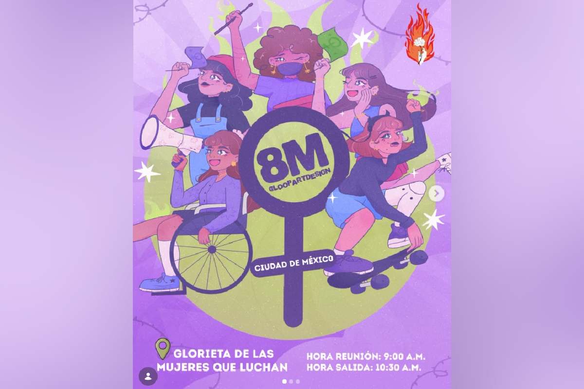 Marcha del 8M en CDMX 2026: ruta, horarios y convocatorias