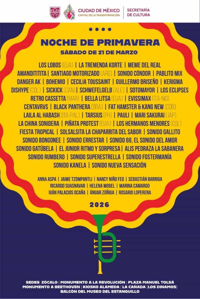 noche de primavera 2026