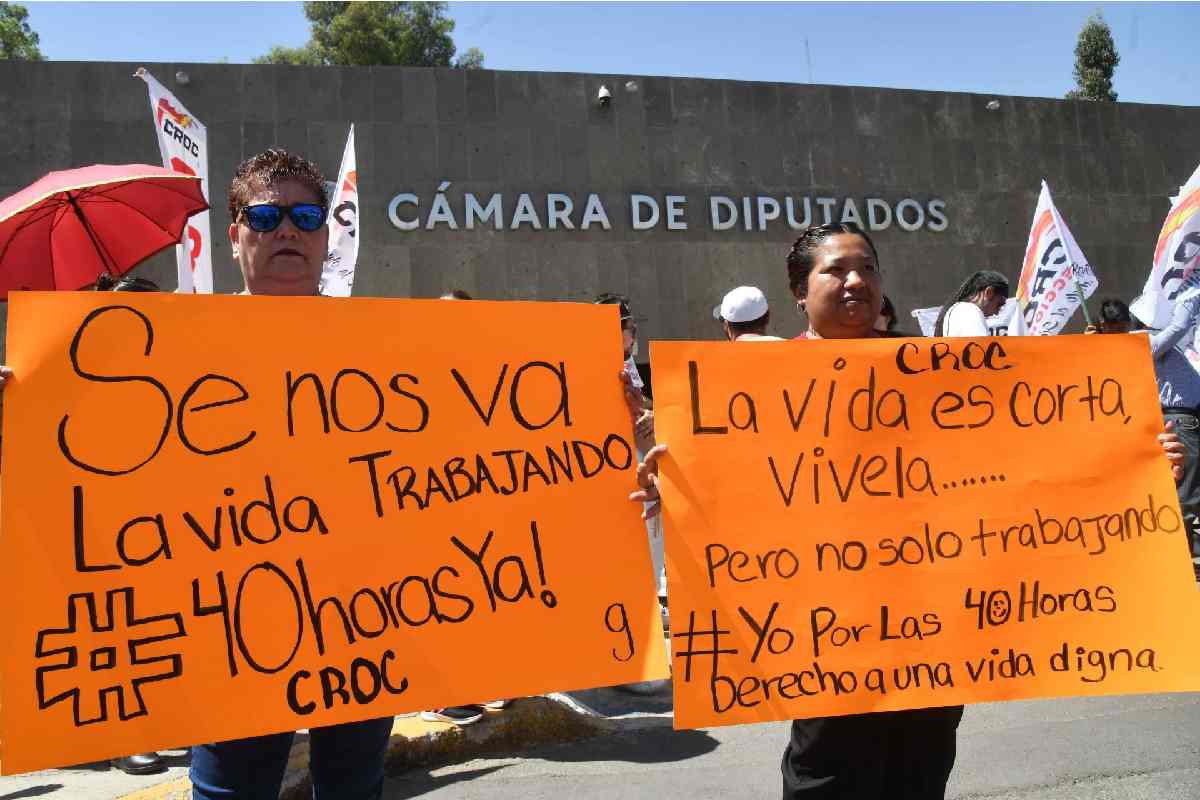 Diputados declaran constitucional reforma que reduce gradualmente la jornada laboral a 40 horas